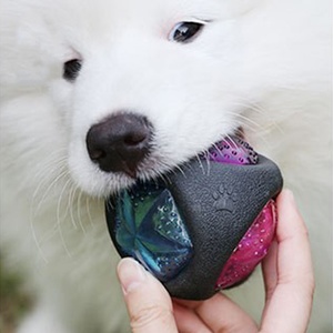 Palla Luminosa in TPR per Cani, Giocattolo per Masticare e Affilare i Denti, Palla Sonora ad Alta Elasticità - Product Image 4