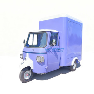Camion de restauration mobile électrique à 3 roues en acier inoxydable EGO avec certification CE, couleur personnalisable, à vendre à Xuchang - Product Image 2