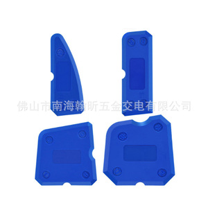2 In 1 Silicone Squeegee <b>Hook</b> For Floor Grout Sealing Kitchen Bathroom Blue - Product Image 5