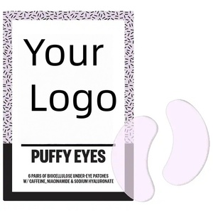 OEM Hydrogel tấm dưới mắt các bản vá lỗi | Caffeine + Niacinamide + Axit Hyaluronic depuffing sáng | khô | ODM nhãn hiệu riêng - Product Image 2