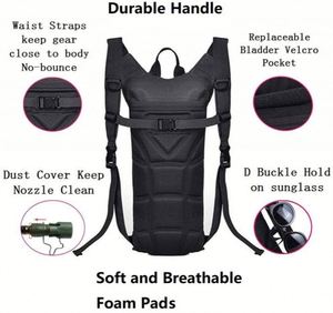 Mochila de Hidratación Personalizada para Exteriores de 3L, Mochila de Hidratación para Correr, Ciclismo y Senderismo con Bolsa de Agua - Product Image 3