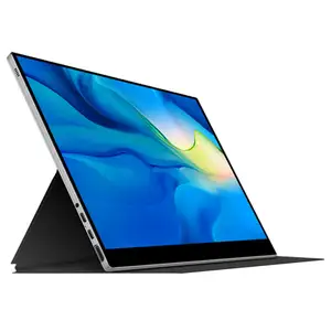 15,6-Zoll-Touchscreen Eingebauter Akku für Active Stylus Pen Typ C Hdr Monitor 4k Tragbarer Monitor für Laptop für PS_5