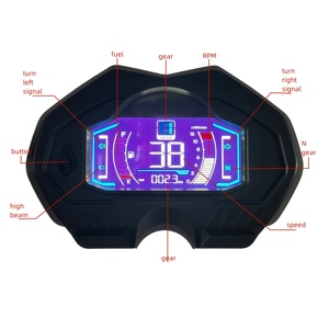 Repuestos de motocicleta Tr 150cc tablero <span class=keywords><strong>digital</strong></span> LCD velocímetro para <span class=keywords><strong>TORO</strong></span> JAGUAR 150 - Product Image 2