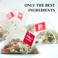 Tisane Bio MWTEA aux Herbes pour le Sommeil, Mélange Naturel Relaxant Camomille Lavande, Sans Caféine, Qualité Supérieure, Durée de Conservation 2 Ans