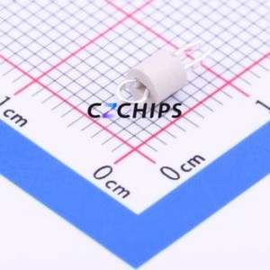 5007 Test Point / Test Loop Connector Pin Type (Through Board) White 3.2mm - Product Image 1