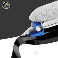 Guía de Corte de Precisión CLEZE para Vinilo y Aluminio con Protector de Corte Seguro para Envoltura de Coches y Corte de Película PPF, Herramienta de Seguridad