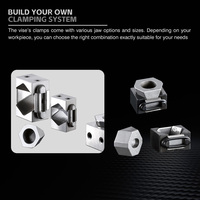 Nouveau design outil de verrouillage gabarit modulaire étau de type cale pièces mécaniques M8 vis à tête creuse MINI OK étau pour machine CNC OKV-STD-m