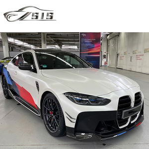 Jupes latérales en fibre de carbone de style nouveau G80 G82 M3 M4 pour l'année 2024, couvre-pare-chocs latéral G80 G82, extension de jupe latérale, pièces de carrosserie - Product Image 5