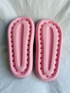 Ciabatte infradito in EVA rosa 37-40 antiscivolo con punta aperta, pantofole estive con fibbia solida - Product Image 3