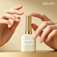 XEIJAYI Colle de construction blanc laiteux sans HEMA, sans TPO, non toxique, gel UV à base d'eau, vernis à ongles en bouteille, vente en gros, pour salons et marques privées