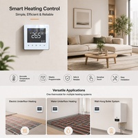 Controlador de Temperatura de Calefacción por Suelo Radiante con Pantalla Táctil OEM para Sistemas de Calefacción Eléctrica