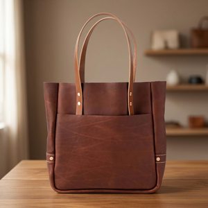 Buy Online Luxury Unisex Bags Handmade Leather <b>Handbags</b> Fashionable Western Style Waterproof Animal Prints Zipper Closure <b>Laptop</b> - Product Image 4