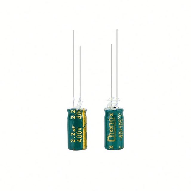 400V 2.2UF High Frequency Low Resistance New Genuine Goods Plug-in Electrolytic Capacitor 2.2UF 400V 6X12 Capacitor 2.2UF 400V