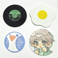 Sous-verres personnalisés en PVC souple de toutes formes avec votre logo – Tapis et supports pour boissons