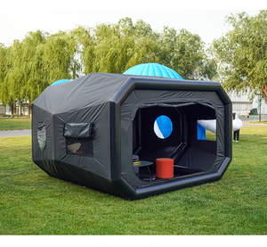 Cabine de peinture gonflable portable en PVC hermétique pour voiture, tente de garage sur mesure à isolation d'air, à gonflage rapide, 2M, à montage rapide, à vendre - Product Image 3
