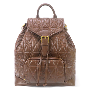 High Quality Quilted Multi Purpose Drawstring Flap <b>Backpack</b> for Women Multi Pocket Adjustable Strap Lightweight Travel Bag - Product Image 1