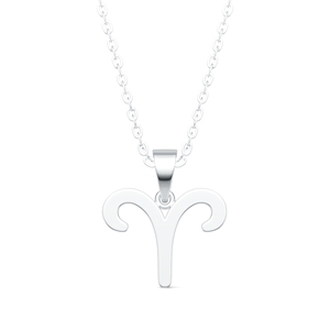 Collar <span class=keywords><strong>de</strong></span> Plata <span class=keywords><strong>de</strong></span> Ley S925 con Signo Zodiacal <span class=keywords><strong>Aries</strong></span>, Chapado en Rodio, con Colgante <span class=keywords><strong>de</strong></span> Moissanita con Símbolo <span class=keywords><strong>de</strong></span> Carnero, Delicado y Elegante, Ideal para Regalo - Product Image 5