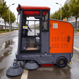 Meilleur prix : Balayeuse électrique 48 V pour sols en béton, neuve, machine de dépôt pour le nettoyage et le lavage des sols - Product Image 3