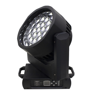 HUINENG Iluminación Profesional para Escenario, Iluminación de Escenario, Luz LED RGBW de 12W, <span class=keywords><strong>Zoom</strong></span> de Haz Móvil para Dj, Discoteca, Boda, Bar, Club, 37 Unidades - Product Image 3