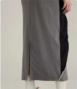 <span class=keywords><strong>Jupe</strong></span> <span class=keywords><strong>longue</strong></span> d'été tissée à quatre côtés <span class=keywords><strong>jupe</strong></span> cargo européenne et américaine pour fille chaude - Product Image 6