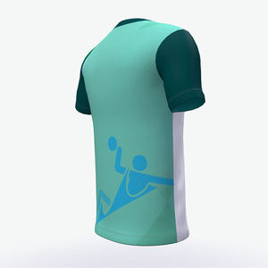 เสื้อยืดผู้ชายลำลอง เนื้อผ้านุ่ม ใส่สบาย เหมาะสำหรับออกกำลังกายหรือใส่ที่บ้าน คอกลม แขนสั้น ราคาประหยัด - Product Image 4