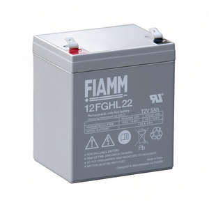 แบตเตอรี่ตะกั่วกรดแบบชาร์จได้ Fiamm 12Fghl22 12V 5Ah สำหรับใช้งานสำรอง - Product Image 3