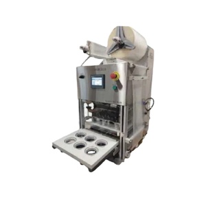 Fabricado en una construcción totalmente apta para alimentos y para limpieza higiénica Ultima Seal Plus Máquina automática de sellado de Vasos - Product Image 1