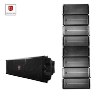 Système de Haut-Parleurs Line Array Actif/Passif Double 12 Pouces Professionnel 800 W, Équipement Sonore Puissant pour Scène et Concerts