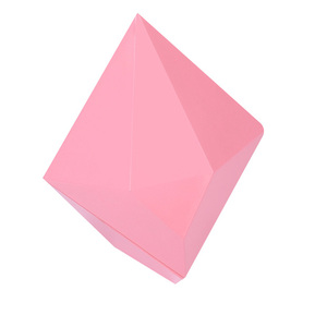 Boîte d'emballage de bijoux en forme de diamant, personnalisée, à rabat avec lumière LED, pour emballage de colliers et bagues en saphir, vente en gros, usine, - Product Image 5