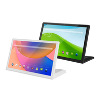 Tablette de Signalisation Android en Forme de L 10.1 Allwinner A133 Android 10.0 WiFi avec Support pour Affichage de Menu Numérique TPV de Restaurant