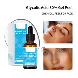 Gel <span class=keywords><strong>Exfoliante</strong></span> con Ácido Glicólico al 30%, Peeling Químico Facial, Sérum <span class=keywords><strong>Exfoliante</strong></span>, Minimiza los Poros, Reduce las Arrugas, Acné, Aclara la Piel - Product Image 1