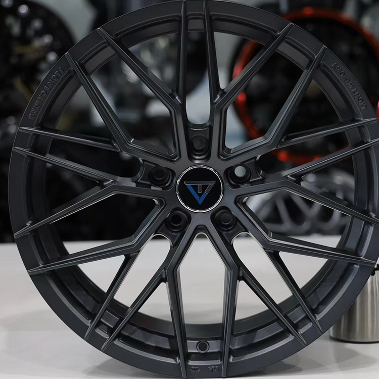 VLF06 Китай завод оптовая продажа 5x114,3 автомобильные колеса внедорожник матовые черные Литые колеса