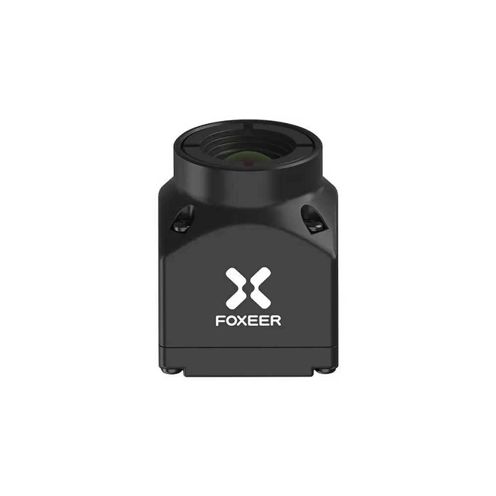 Foxeer FT384 V2 termal FPV kamera Analog CVBS CNC durumda 384x288 gece görüş kamera Rc yarış FPV Drones parçaları için