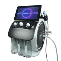 6 en 1 nettoyage des pores d'hydrogène dissolvant de tête noire soins de la peau machine de nettoyage du visage