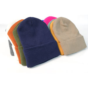 หมวกไหมพรมถักสำหรับใส่ได้ทั้งชายและหญิงหมวกแบบหนาสำหรับใส่ได้ทั้งชายและหญิงมีแผ่นปิดหูทำโลโก้ได้ตามต้องการ - Product Image 1