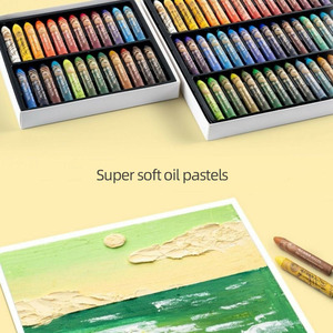 Crayons à la cire à l'huile super doux à pointe lourde non effaçables 24/36/60 couleurs Crayons pour enfants Peinture graffiti Peinture en bâton Cadeaux - Product Image 4