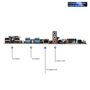 Nouvelle carte mère X99 avec LGA 2011-3 prend en charge la mémoire Xeon E5 Quad Channel <span class=keywords><strong>DDR3</strong></span> SATA3.0 NVMe M.<span class=keywords><strong>2</strong></span> WIFI USB3.0 X99 carte mère - Product Image 4
