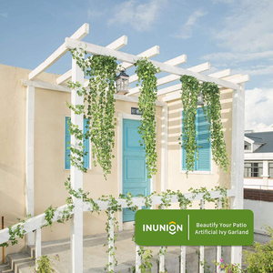 INUNION Artificial Ivy Leaf <strong>Plants</strong> <strong>Vine</strong> Hanging Garland Flowers Leaves Garden Wedding Wall Decor Artificial <strong>Plants</strong> &amp; Greenery - Product Image 2