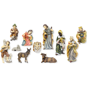 ZICOM Mathias <b>Nativity</b> 11-Piece Christmas Figurine <b>Set</b> for 7cm Figures Germany (9069-K007PB) - Product Image 1