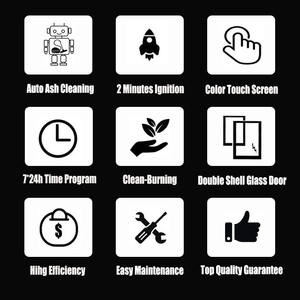 Caldera de <span class=keywords><strong>Pellets</strong></span> de 24 KW con Conexión a Radiador, Caldera de <span class=keywords><strong>Pellets</strong></span> Hidroeléctrica con Camisa de Agua - Product Image 5
