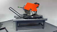 Machine de découpe de pierre de marbre de granit de banc pour le traitement de carrelage