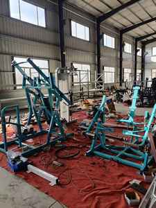 Machine à tirer vers le bas (Lat Pulldown) à charge libre SK Commercial, en acier Q235 de 3,0 mm, avec bras déviateurs indépendants, pour rack d'entraînement de force en salle de sport - Product Image 4