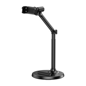 Desktop Magnetic Phone <b>Holder</b> Aluminum Alloy Telescopic Foldable Stand For Mobile <b>Tablet</b> Live Streaming Office Home Use - Product Image 2