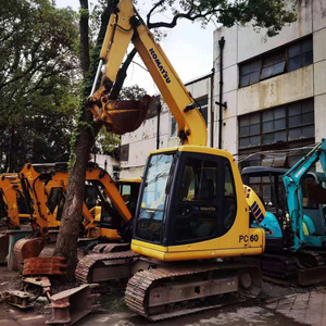 Komatsu PC60 Crawler Excavator with 0.25m Bucket Capacity 6000kg Weight High Operating Efficiency 6 Ton Class Excavator - Product Image 6
