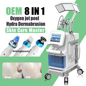 Bonne qualité <span class=keywords><strong>nettoyage</strong></span> en profondeur visage 4 pièces bouteilles conception diamant épurateur Jet <span class=keywords><strong>nettoyage</strong></span> du visage Peel 8 en 1 Hydra Dermabrasion Machine - Product Image 1