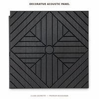 Panneaux acoustiques en bois 3D en MDF de chêne de luxe, panneaux décoratifs insonorisants pour murs et plafonds pour les intérieurs modernes