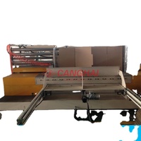 L'agrafeuse de couture de boîte de carton ondulé de Semiauto font la machine