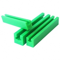 Glissières de guidage personnalisées, glissières à chaîne, rails coulissants, roulements, blocs en plastique nylon UHMWPE, guide linéaire