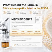 Luxsmile OEM Bain de bouche solide sans eau aromatisé sans alcool à la menthe, à l'hydroxyapatite et aux probiotiques et Comprimés de dentifrice NHA