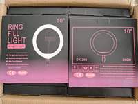 Offre Spéciale LED Selfile Ring Light Live Makeup Photography Professional Ring Lamp avec support pour téléphone